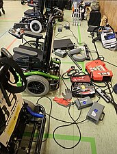 geordnetes Kabelwirrwar