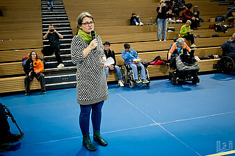 Rede der Dresdner Behindertenbeauftragten Manuela Scharf